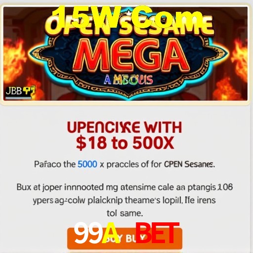 Interface do App 99A Bet